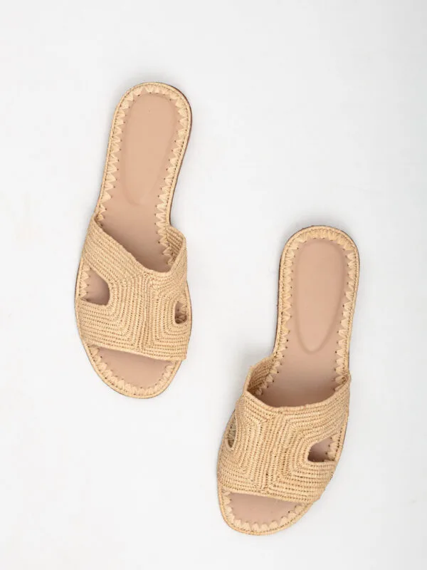 RAFFIA ORAN SANDAL