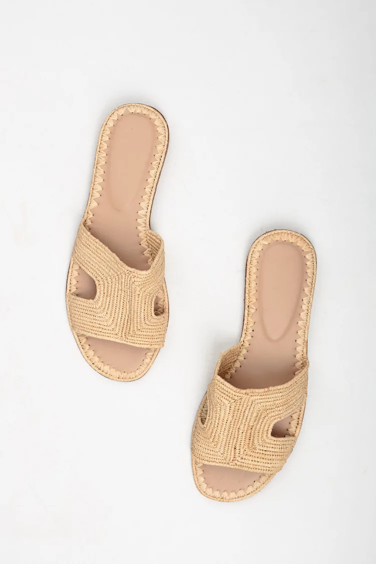 RAFFIA ORAN SANDAL