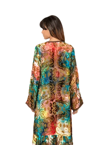 Handmade Moroccan caftan dress
