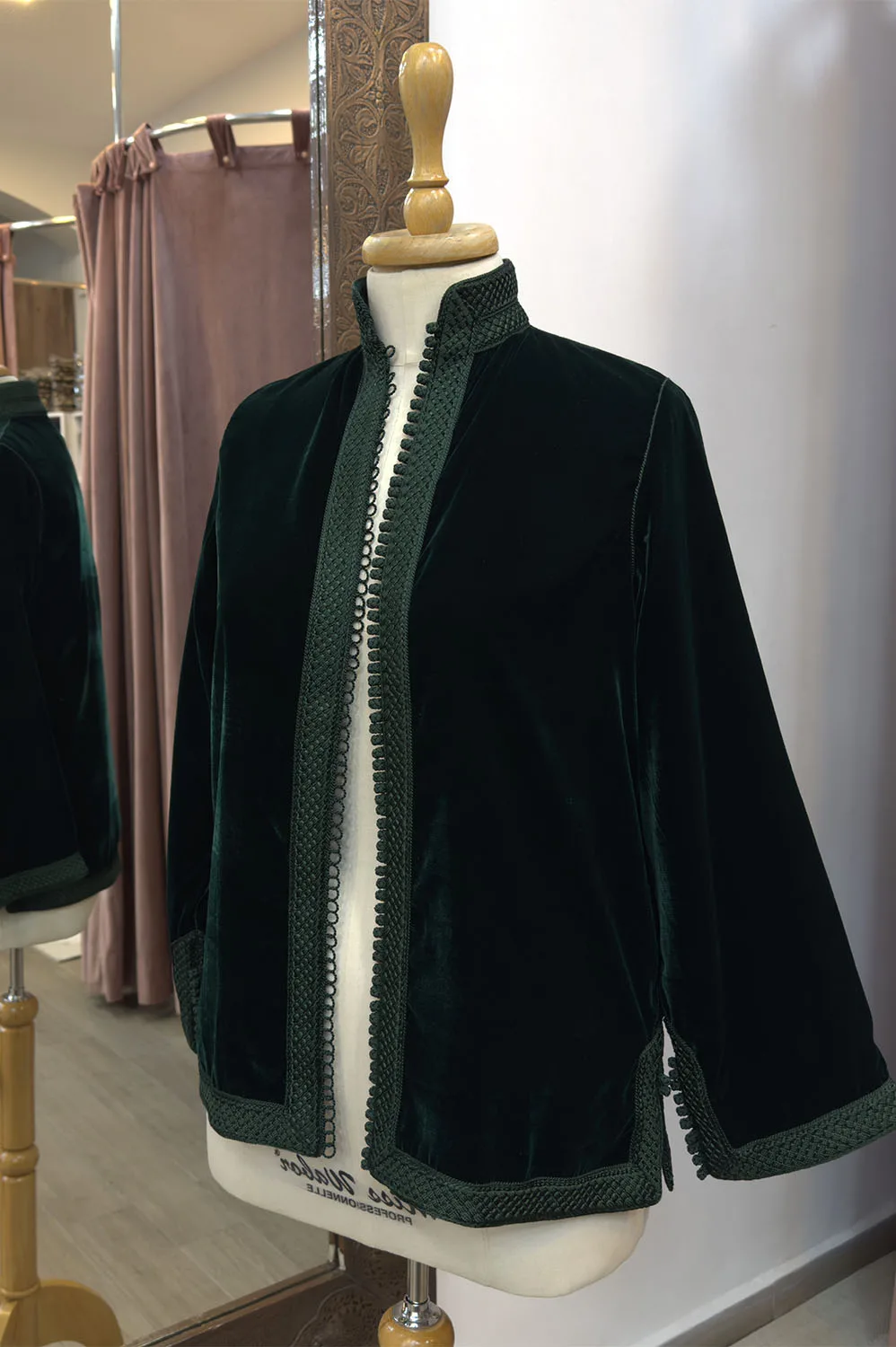 Velvet moroccan tunic
