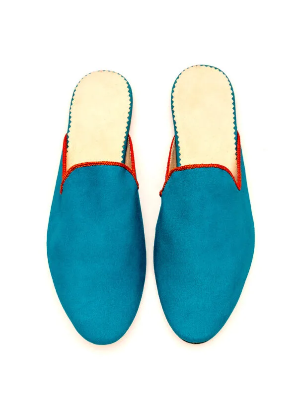 MuleME SUEDE AQUA