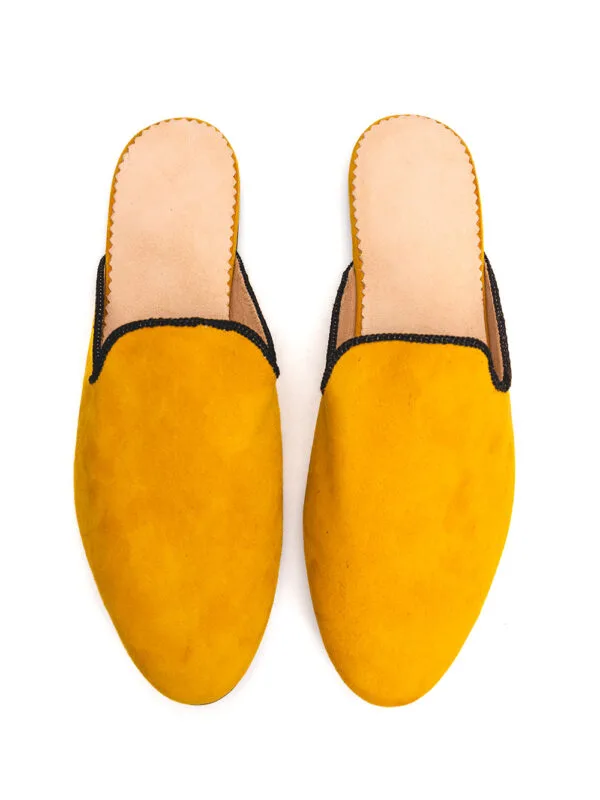 MuleME SUEDE YELLOW