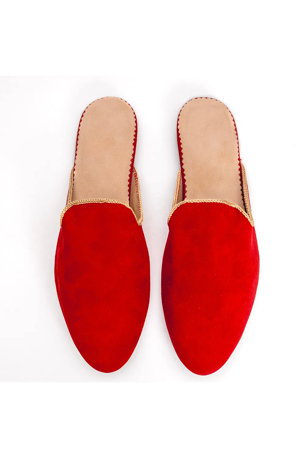 MuleME SUEDE RED