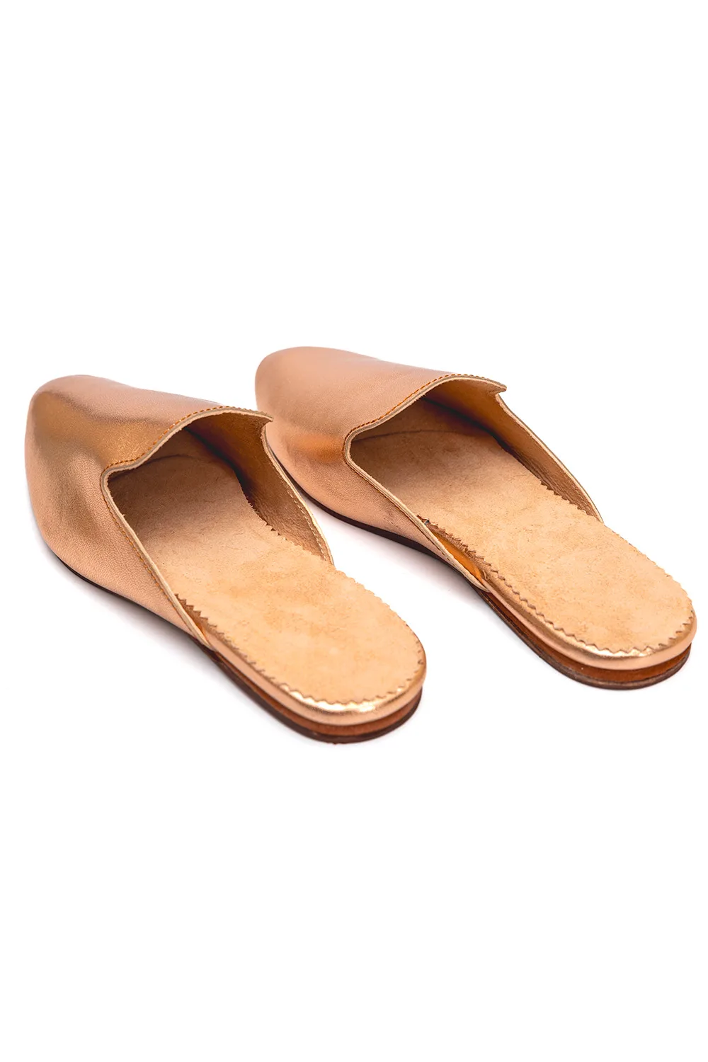 MuleME LEATHER PINK - Image 2